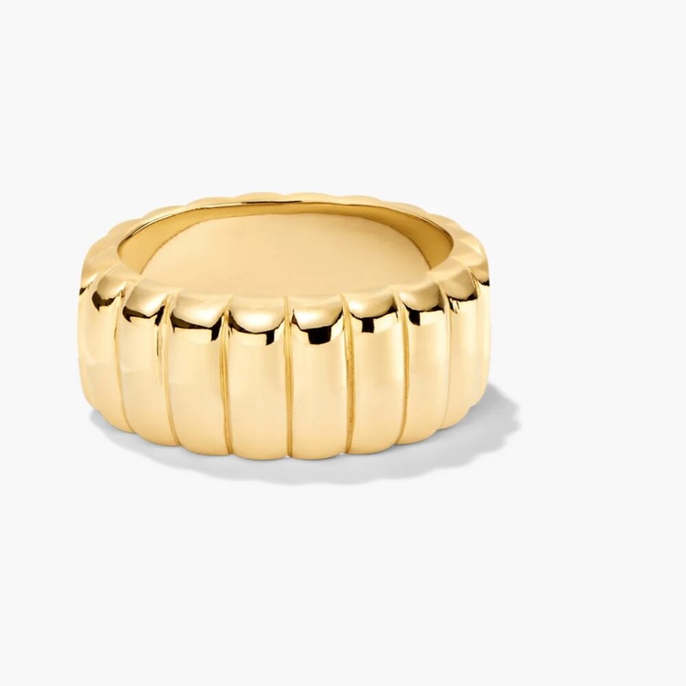 Mejuri Charlotte Bold Ring Size 8